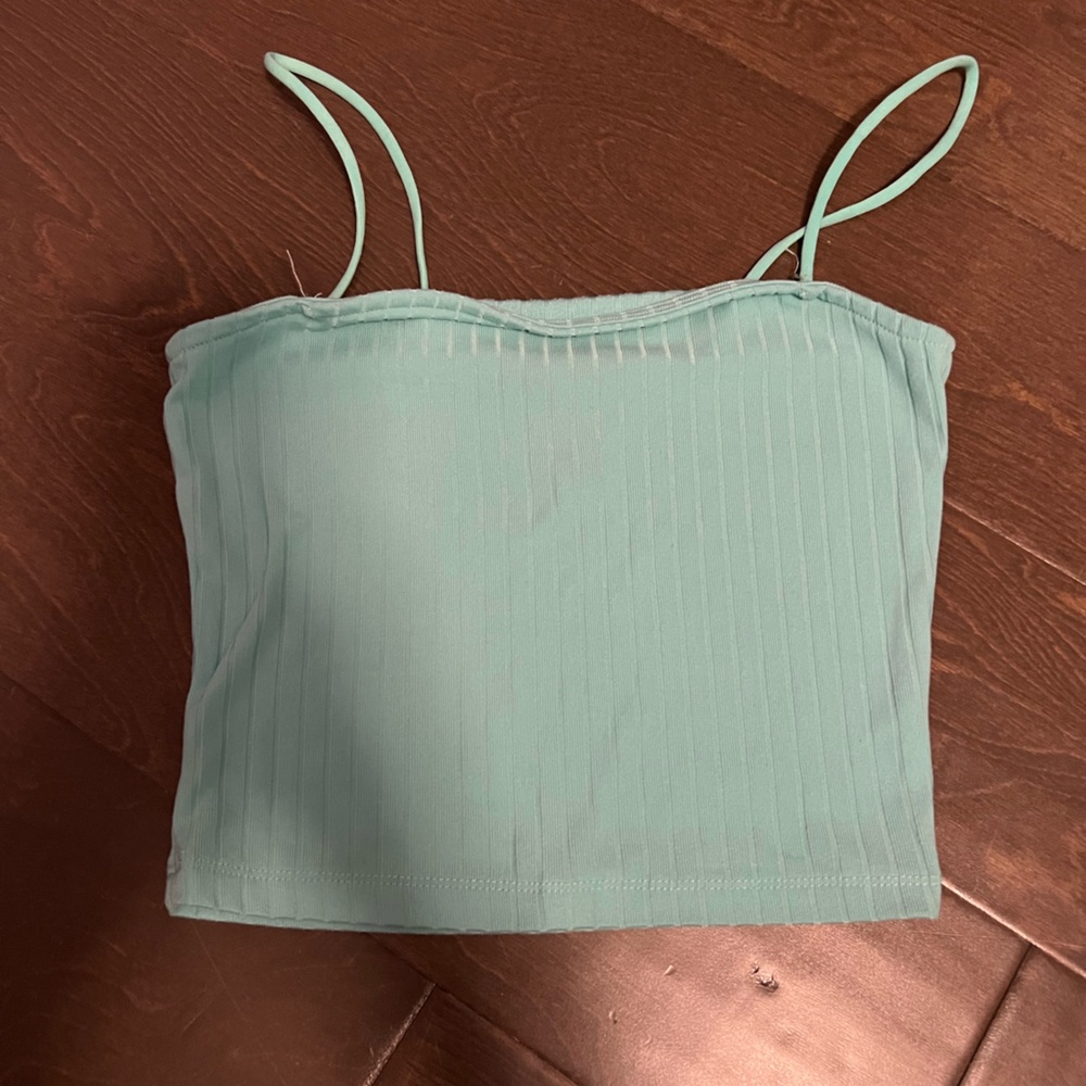 Rue 21 mint green tank top size: XS
